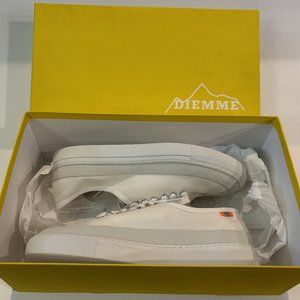 Diemme Men's Jesolo White Cordura Sneakers - Size 7